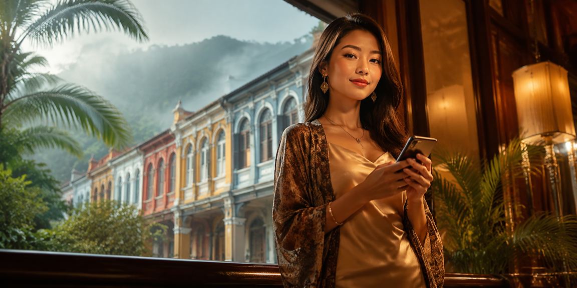 Pemain Penang mengakses promosi deposit melalui aplikasi perbankan dalam talian